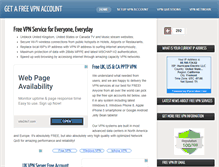 Tablet Screenshot of afreevpn.com